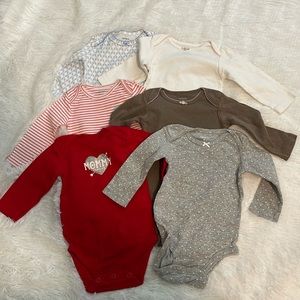 Carter’s Onesies Bundle Size 6m